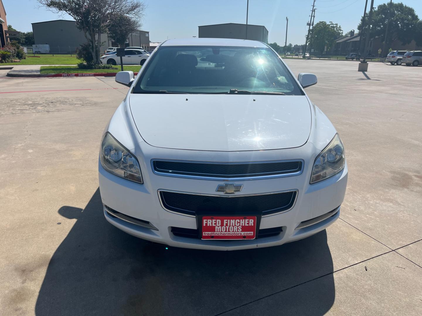 2012 white /black Chevrolet Malibu 1LT (1G1ZC5EU4CF) with an 2.4L L4 DOHC 16V FFV engine, 6-Speed Automatic transmission, located at 14700 Tomball Parkway 249, Houston, TX, 77086, (281) 444-2200, 29.928619, -95.504074 - Photo#1